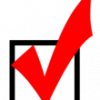 Board Election Info Vote Checkmark
